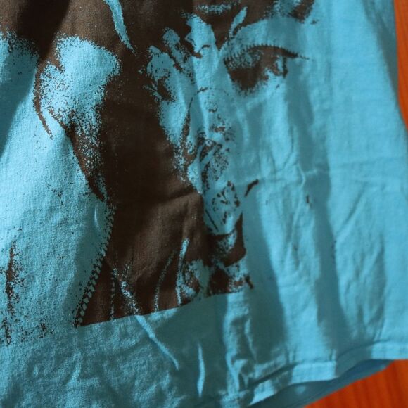 Pop Smoke Blue Ice Cube King of New York Graphic Band Tee Streetwear LG - Picture 3 of 8